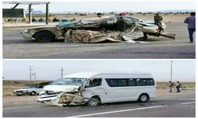 تصادف در جاده سنگان خواف ۳ کشته برجای گذاشت