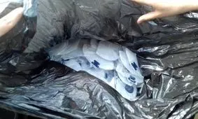 کشف ۱۰۰ هزار ماسک غیر بهداشتی قاچاق