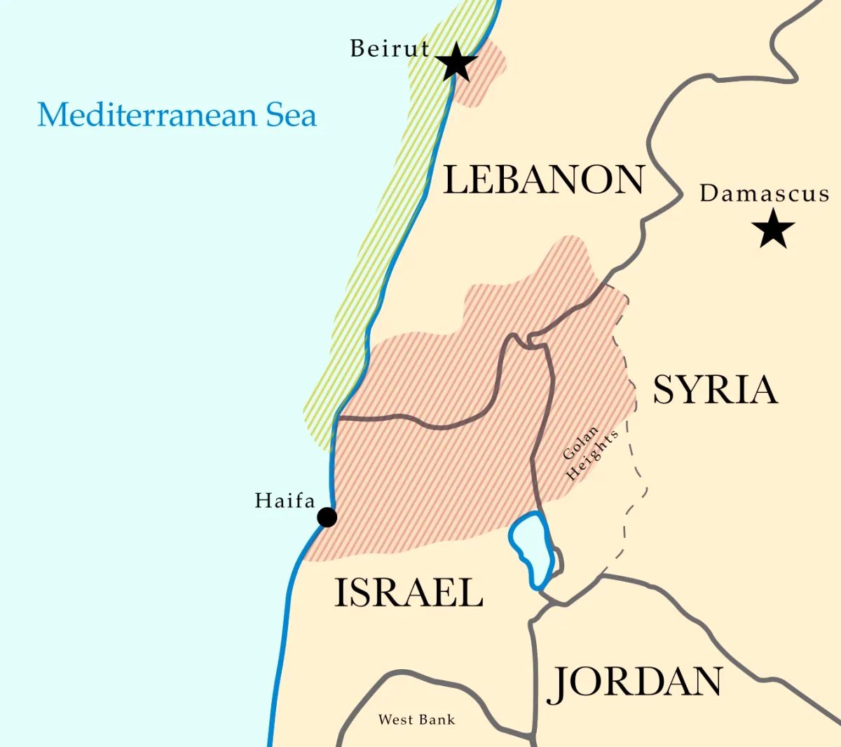 مذاکره اسرائیل و لبنان درباره اختلافات مرزی آبی