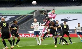 لیگ برتر انگلیس| تاتنهام در دقیقه ۷+۹۰ پیروزی را از دست داد