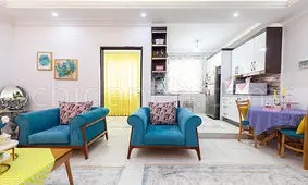 دکوراسیون خوش آب و رنگ خانه‌ سپیده و حبیب