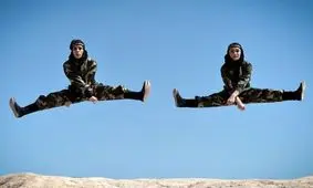 گزارش تصویری زنان نینجاکار ایرانی در رسانه های انگلیسی