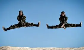 گزارش تصویری زنان نینجاکار ایرانی در رسانه های انگلیسی