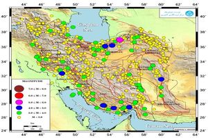 ایران در شهریور ۹۹، بیش از ۸۰۰ بار لرزید