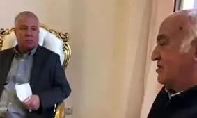 بغض ابراهیمی کنار علی پروین شکست/ ناراحتی شدید پیشکسوت فوتبال به علت فوت همسرش/ ویدئو