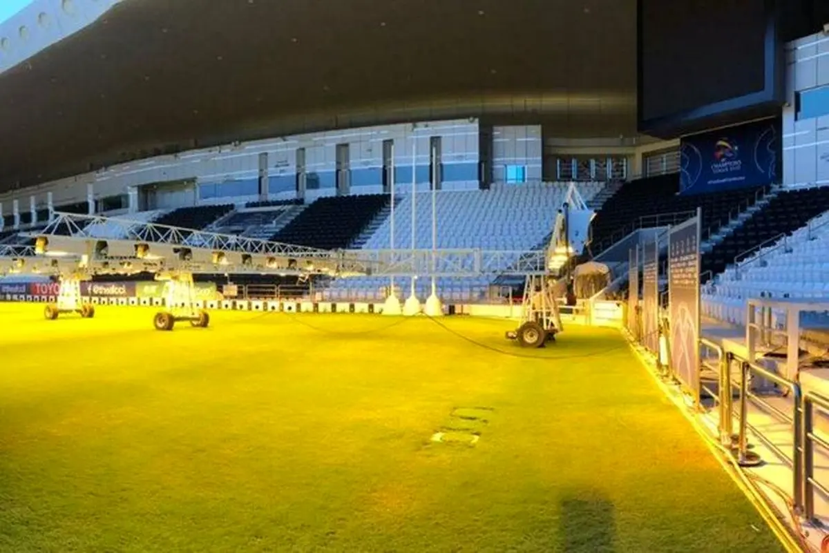 تصاویری از استادیوم محل برگزاری بازی پرسپولیس - پاختاکور