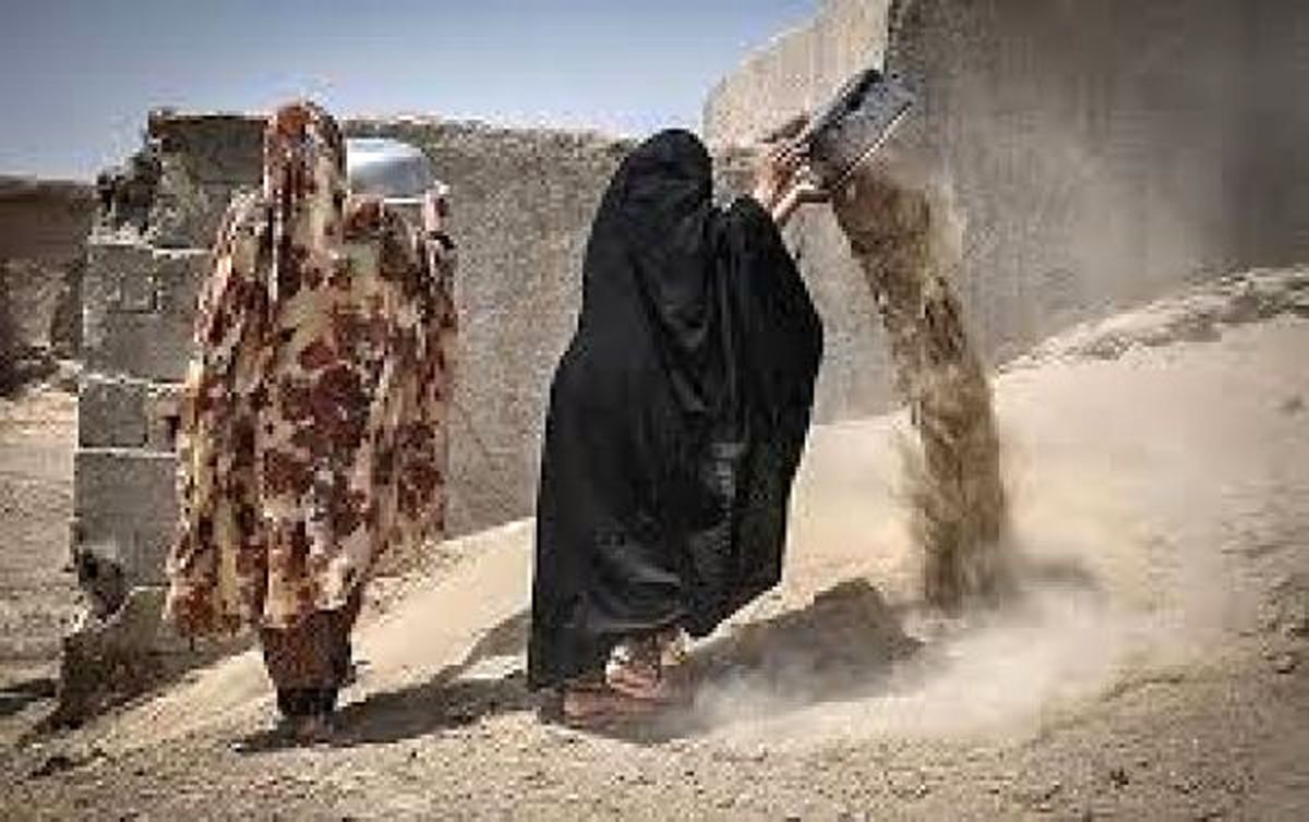 شن های روان و گرمای بی‌سابقه در سیستان و بلوچستان