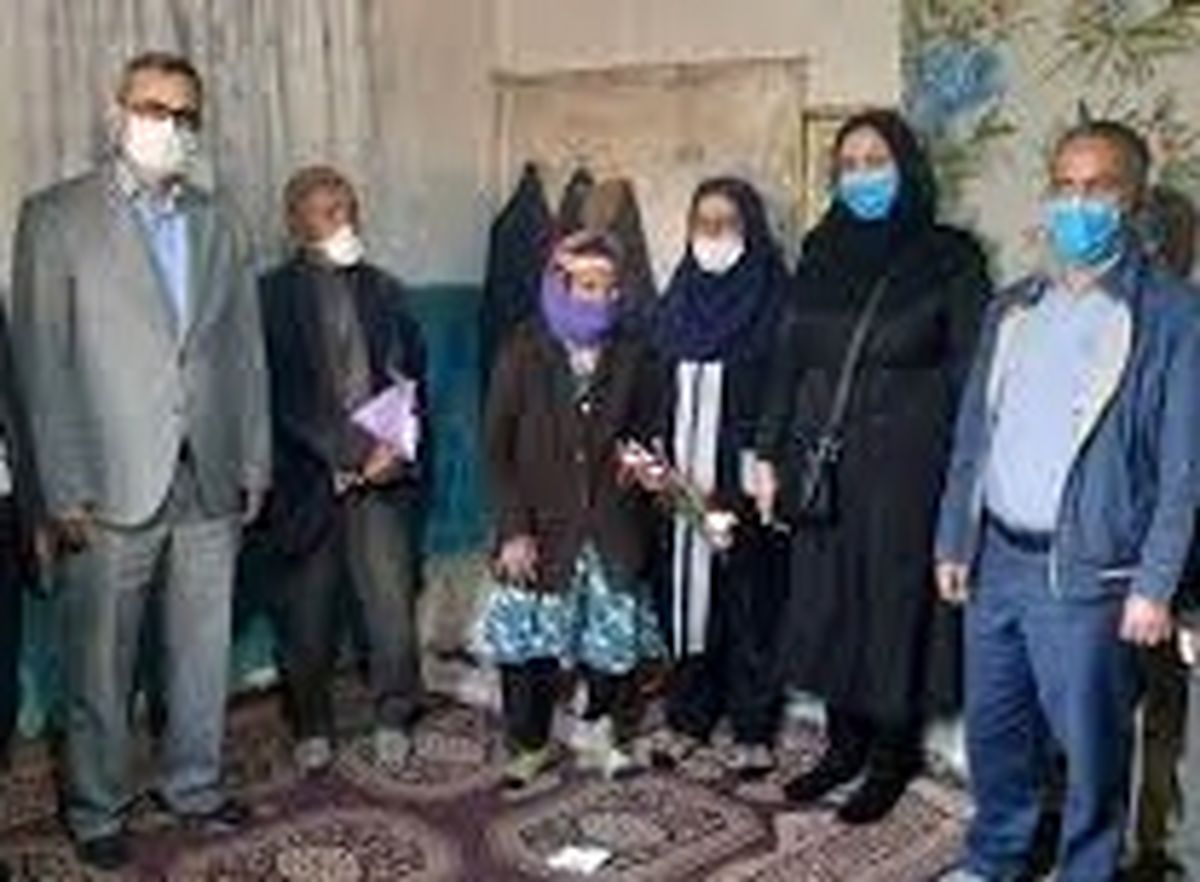 مسنترین فرد خلخالی یک زن روستایی است