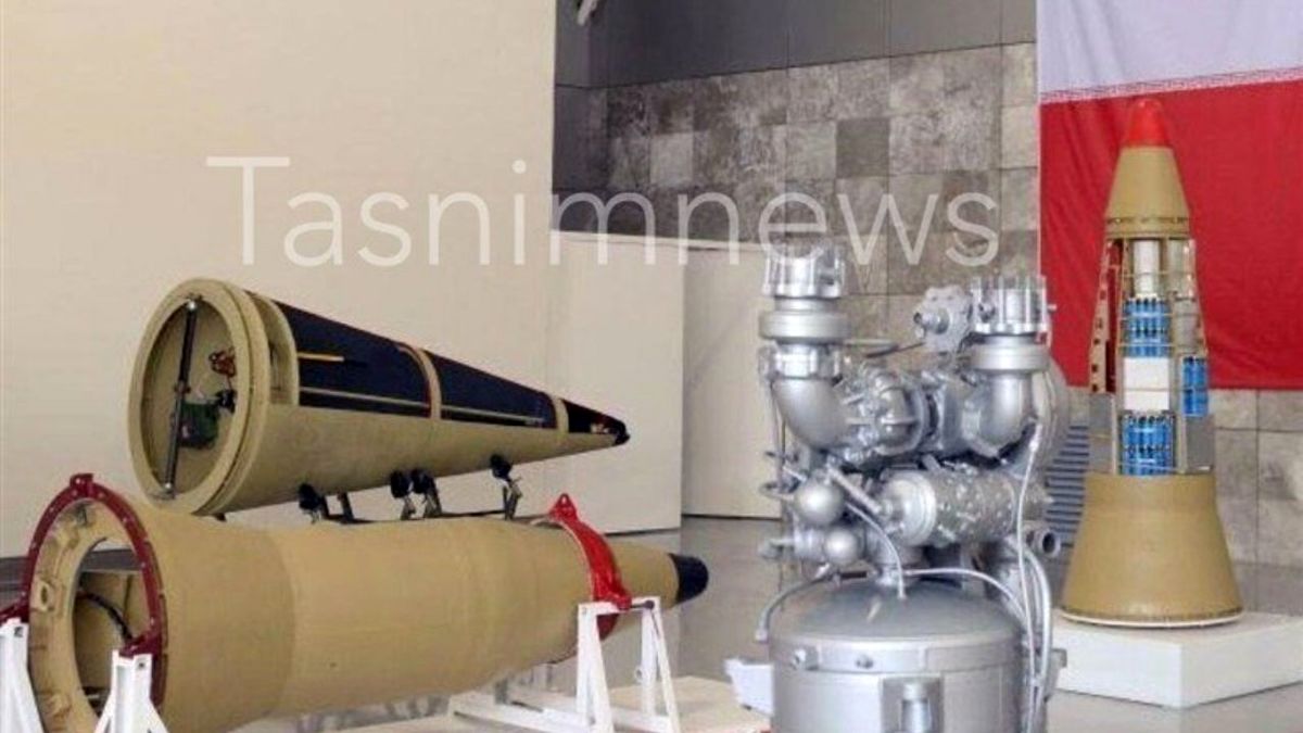 تصویری متفاوت از موشک‌های بالستیک تازه به نمایش درآمده ایران