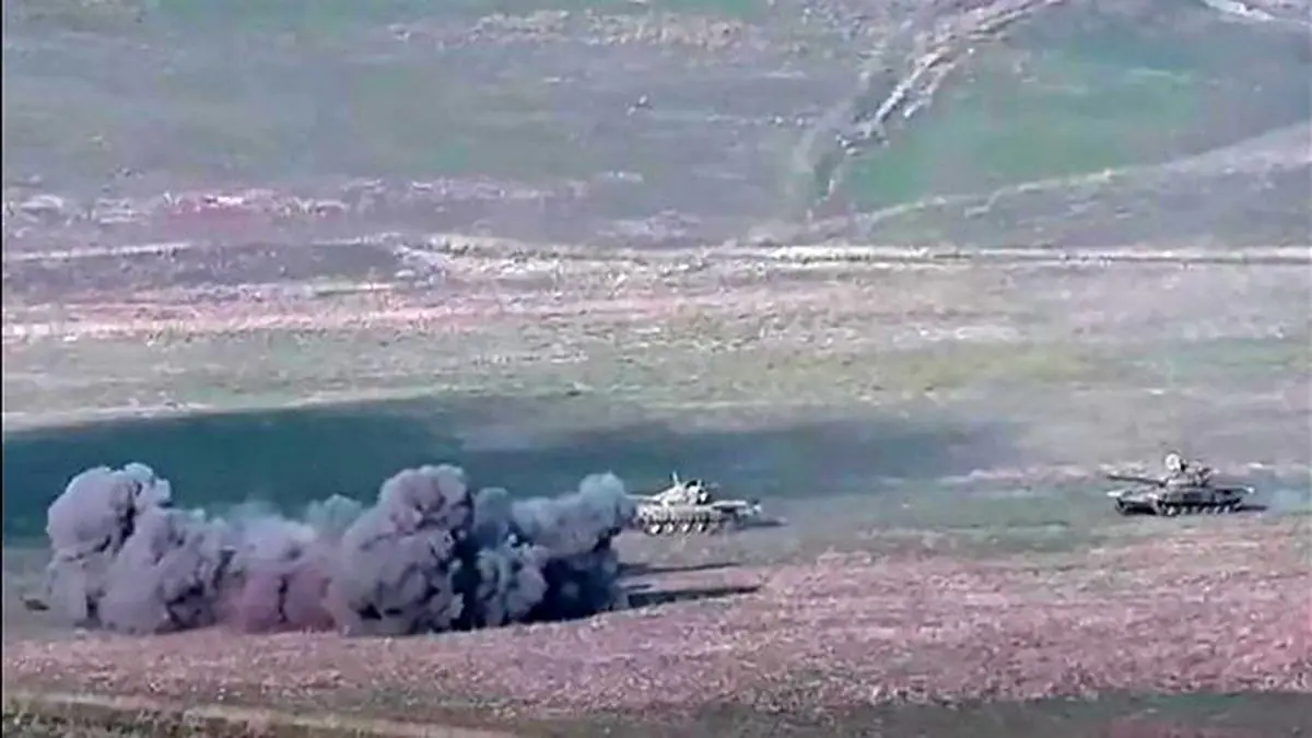 بیش از ۲۰ خمپاره به روستای قره قباق اصلاندوز اصابت کرد/ ویدئو