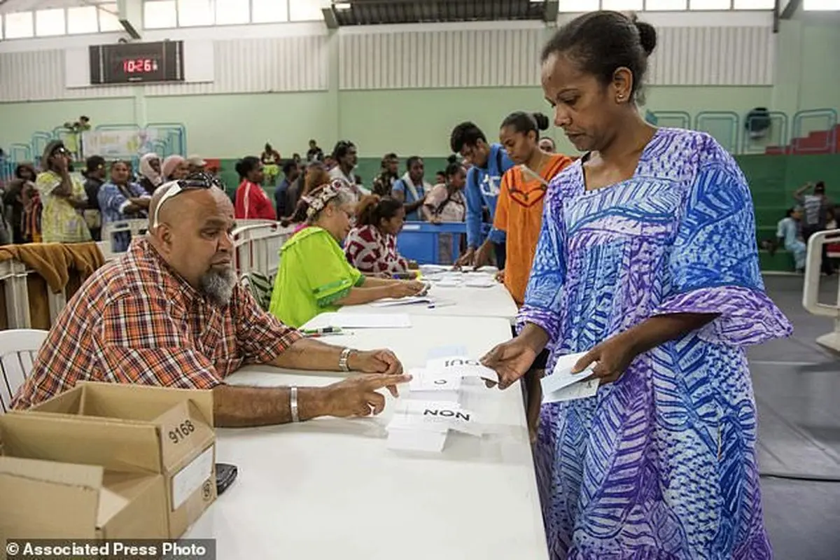 برگزاری رفراندوم استقلال از فرانسه در "کالدونیای جدید"