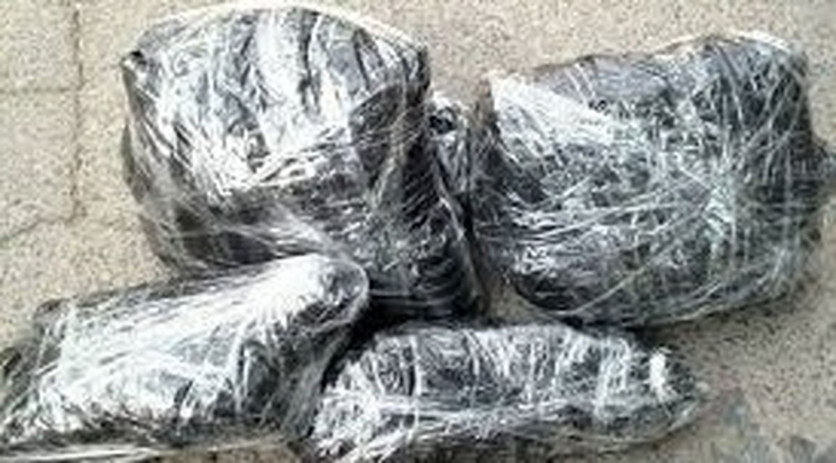 ۲۴ کیلوگرم تریاک در میانه کشف شد
