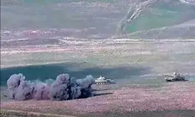 درگیری شدید ارتش آذربایجان با ارمنستان در منطقه خمارلو/ ویدئو