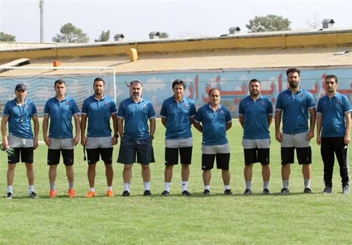 محمود فکری باز هم به تمرین نساجی رفت