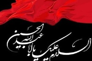 پرچم‌های میادین مشهد به رنگ سیاه درآمد