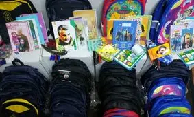 ۱۴۰ بسته لوازم التحریر توسط سپاه انزلی توزیع شد