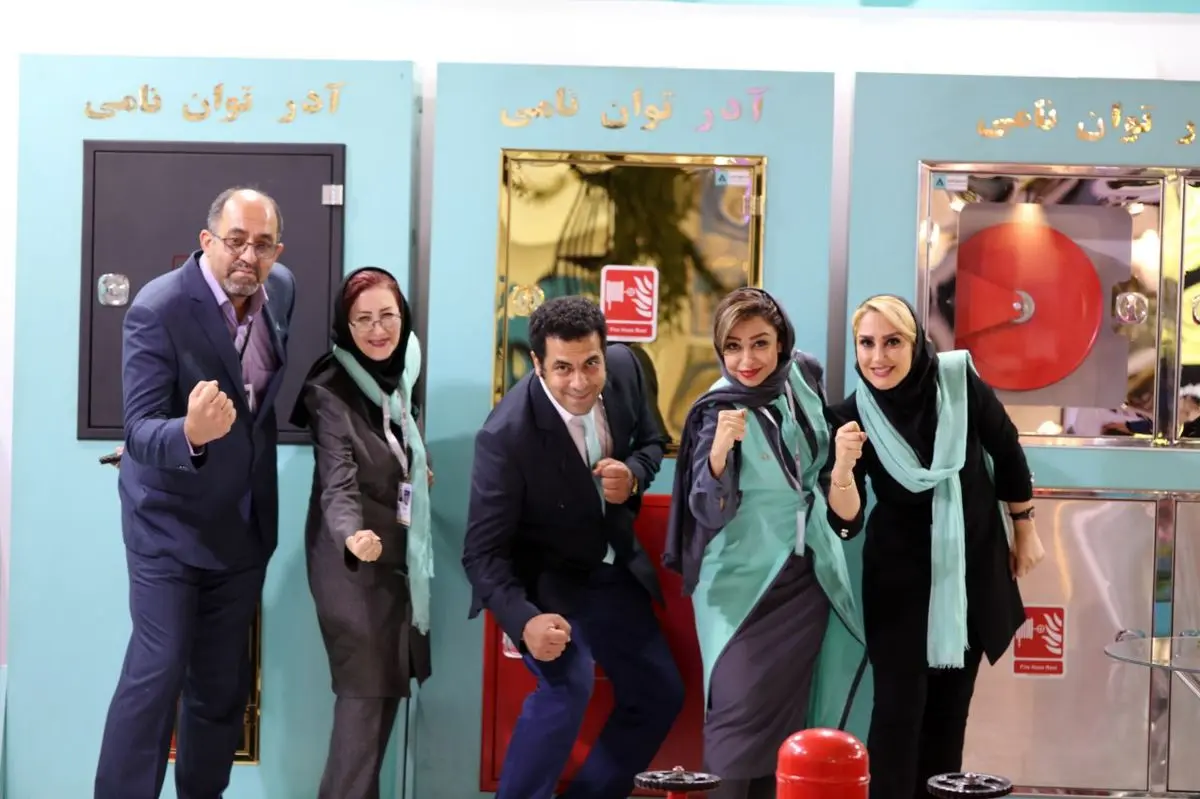 جعبه آتش نشانی استاندارد و لوکس مورد تایید سازمان آتش نشانی تولید آدرتوان نامی