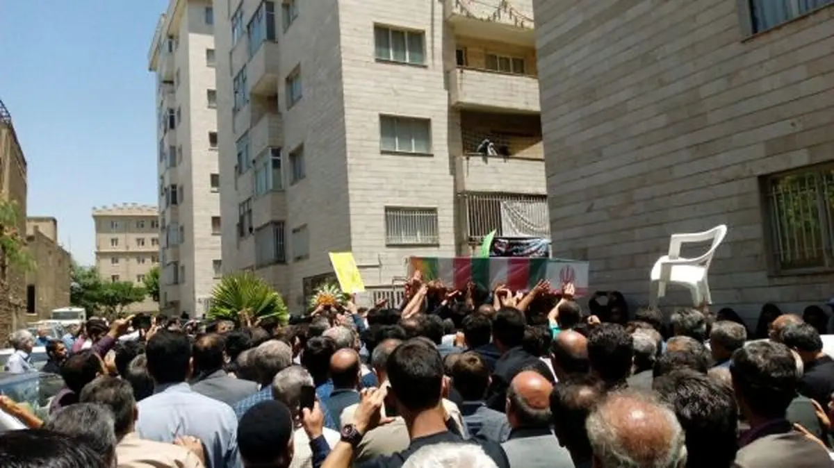 تشییع پیکر شهید تقوی