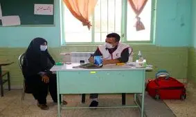 ارائه خدمات درمانی کاروان نذر آب به ۷۵۰ نفر در روستاهای سربیشه