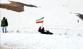 نخستین برف پاییزی آذربایجان شرقی را سفیدپوش کرد