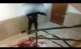 فیلم عملیات نجات افراد گرفتار در مجلس