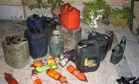 نگهداری بنزین در منزل باعث انفجار شد