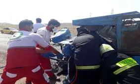 فوت ۴ نفر در سانحه تصادف مرگبار جاده کاشان - بادرود