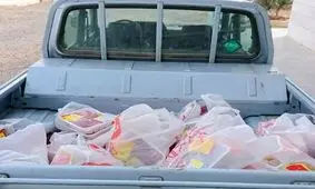 کشف 150 کیلو مرغ و گوشت قرمز فاسد از یک فروشگاه زنجیره‌ای در ساوه