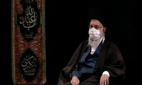 بغض رهبر انقلاب هنگام ذکر نام سردار شهید قاسم سلیمانی/ عکس