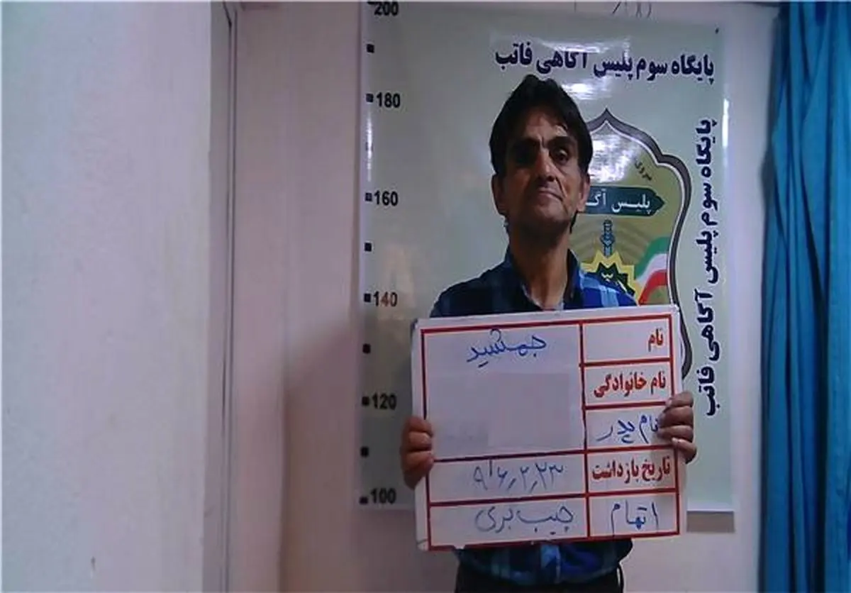 دستگیری سارق جیب‌بر برای سی امین بار+عکس