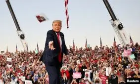 ماچ آبدار ترامپ برای هواداران!/ کاریکاتور