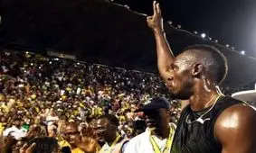 سریع‌ترین مرد جهان خداحافظی کرد+عکس