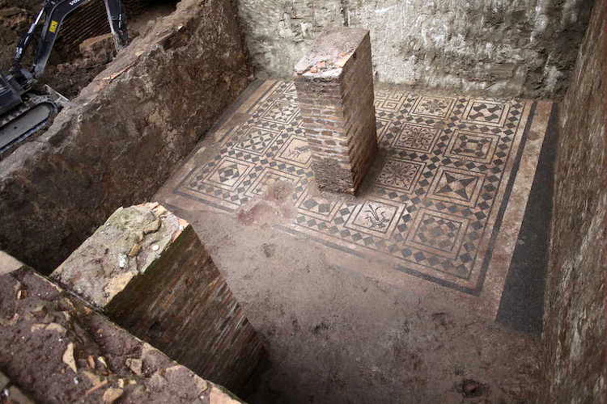 کشف خانه ثروتمندان ۲۰۰۰ سال پیش در رم