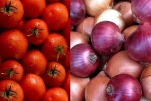 علت گرانی گوجه و پیاز در بازار همدان 