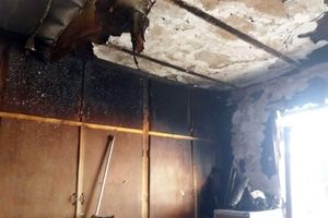 آتش سوزی ساختمان شهرداری پلدختر مهار شد