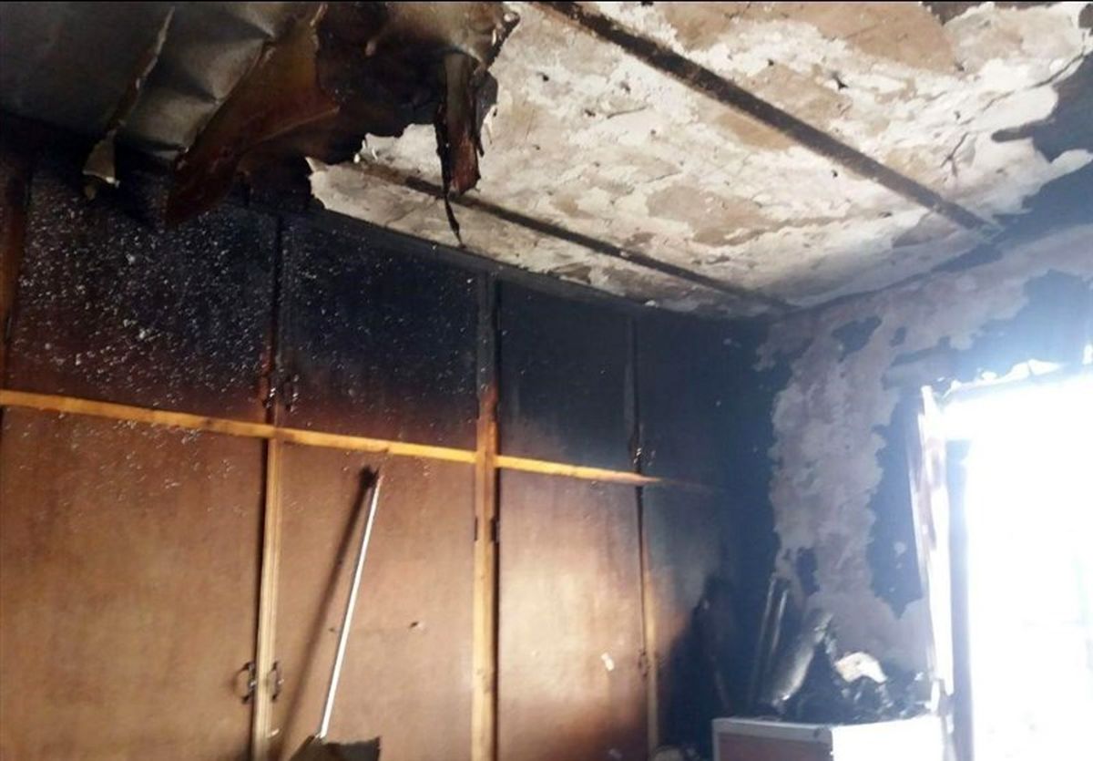 آتش سوزی ساختمان شهرداری پلدختر مهار شد