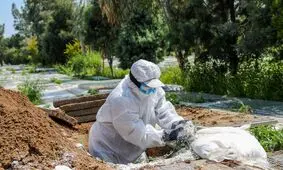 وحشتناک‌ترین روز کرونایی تهران کی بود؟/ثبت بیش از ۱۵ هزار مرگ به علت کرونا در بهشت‌زهرا