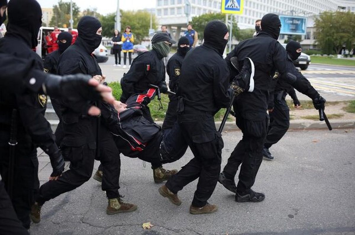 اعتراضات در بلاروس، دست‌کم ۱۵۰ معترض بازداشت شدند