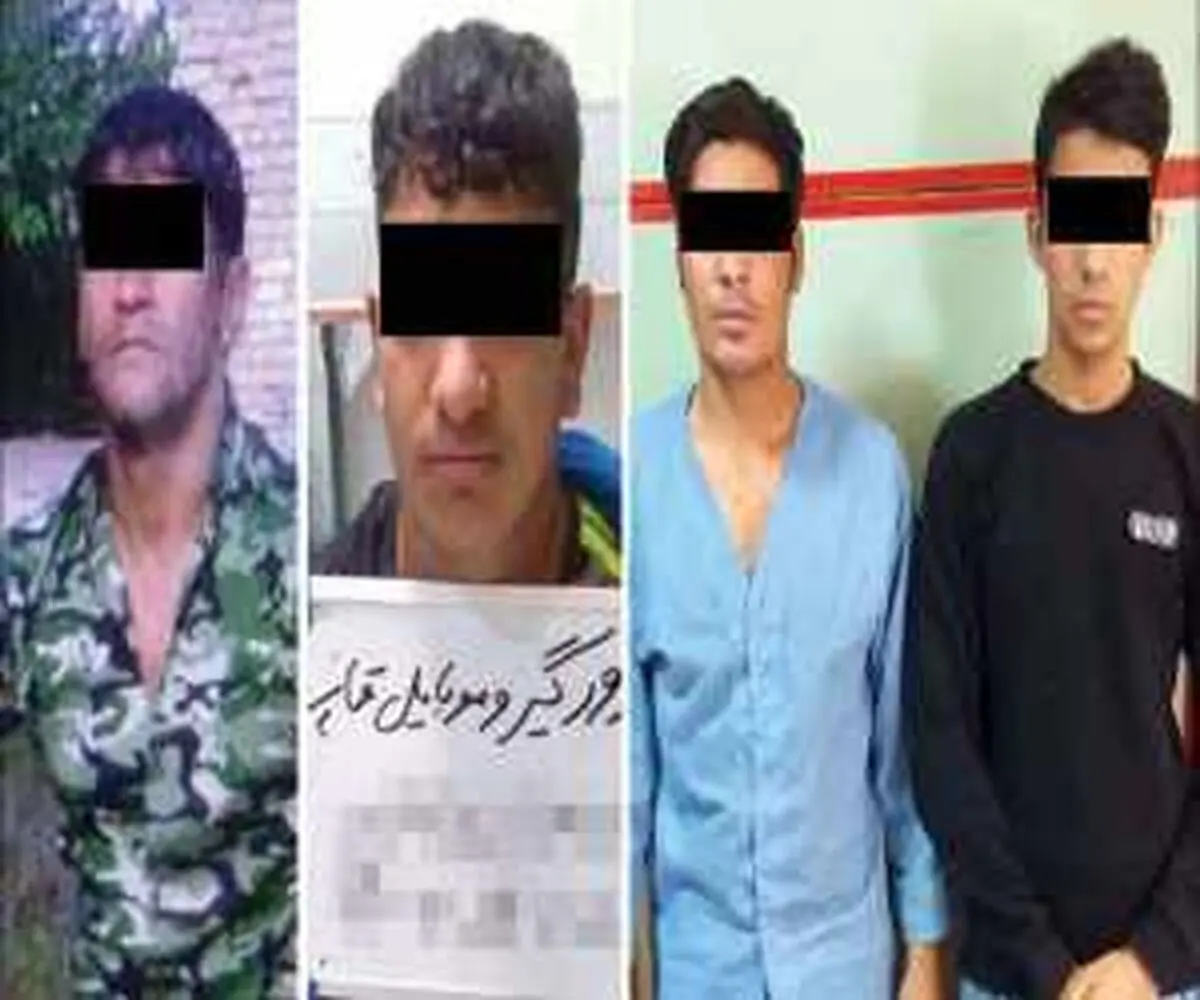 زورگیران مخوف در چنگ پلیس مشهد