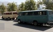 مینی‌بوس‌های کبودراهنگ در مصاف با کرونا از دور خارج شدند