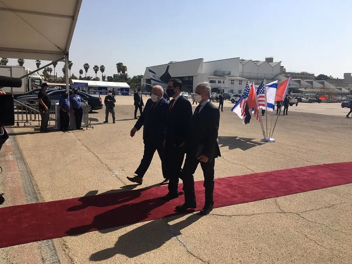 اولین هیأت رسمی امارات وارد اسرائیل شد