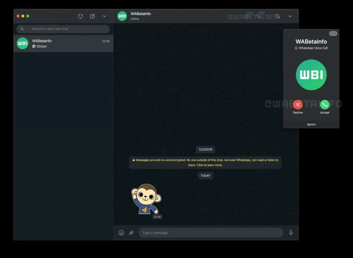 واتس‌اپ تماس‌ صوتی و تصویری را به نسخه وب و دسکتاپ می‌آورد