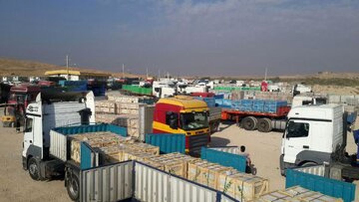 ۴۸ هزار تن محصولات کشاورزی از مرز مهران به عراق صادر شد