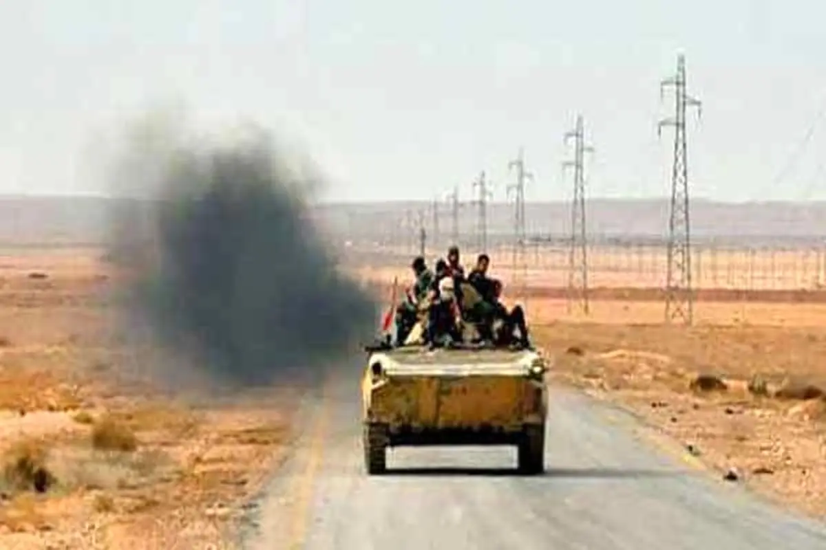 ارتش سوریه پهپاد جاسوسی داعش را سرنگون کرد