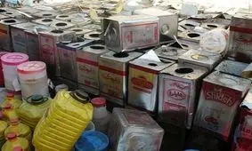 کشف بیش از ۲ تن روغن نباتی فاسد در مشگین شهر