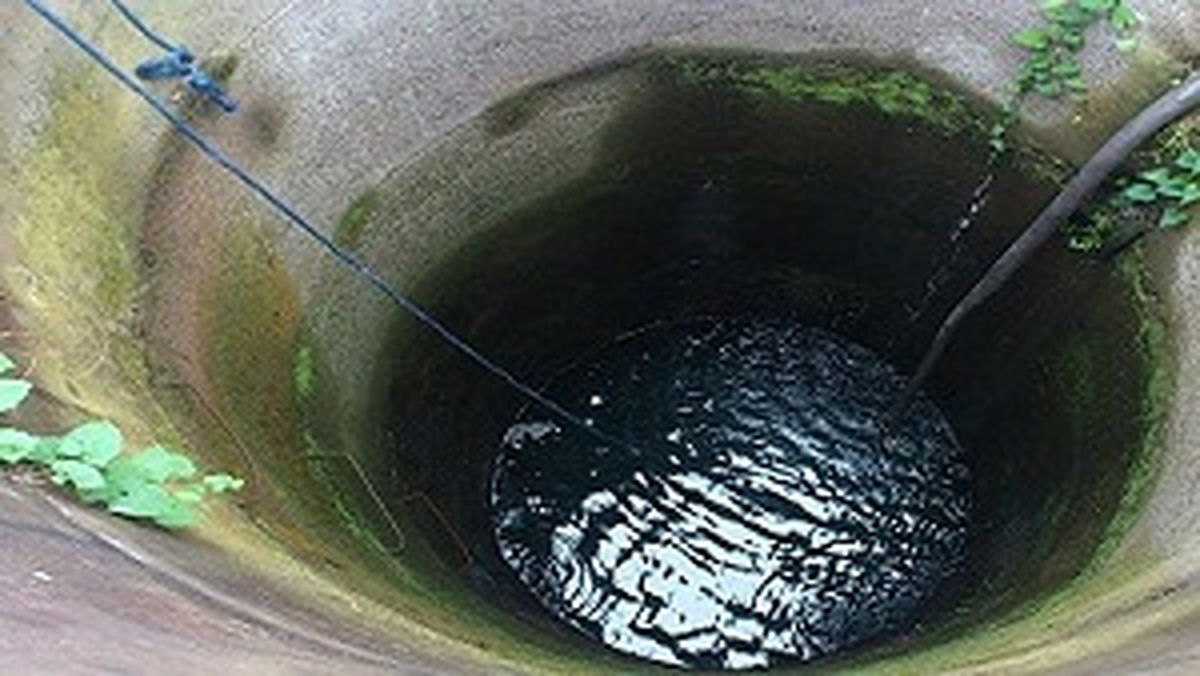 نجات جان کودک ۳ ساله از داخل گودال در اطراف کرمانشاه