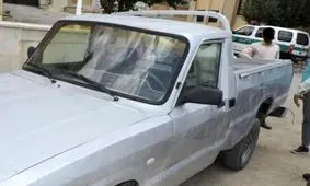 توقیف وانت مزدا با بار تریاک در لرستان