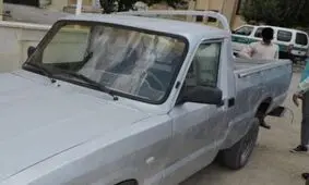 توقیف وانت مزدا با بار تریاک در لرستان