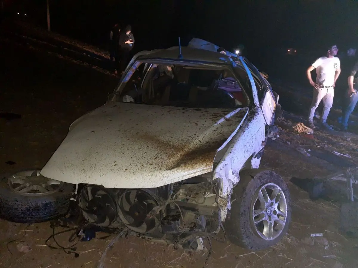 واژگونی خودرو در ایذه یک کشته و یک مصدوم برجا گذاشت