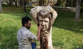 واکنش رایان شجریان به قطع تندیس زنده یاد شجریان در پارک ملت مشهد!